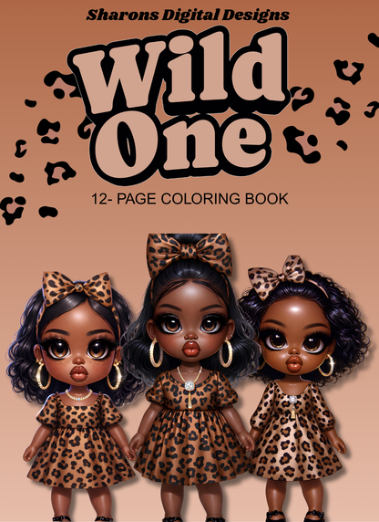 Wild one coloring pages