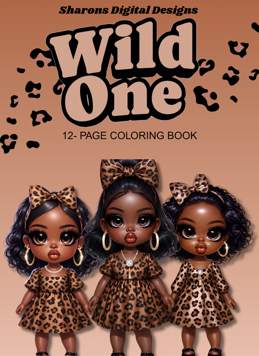 Wild one coloring pages